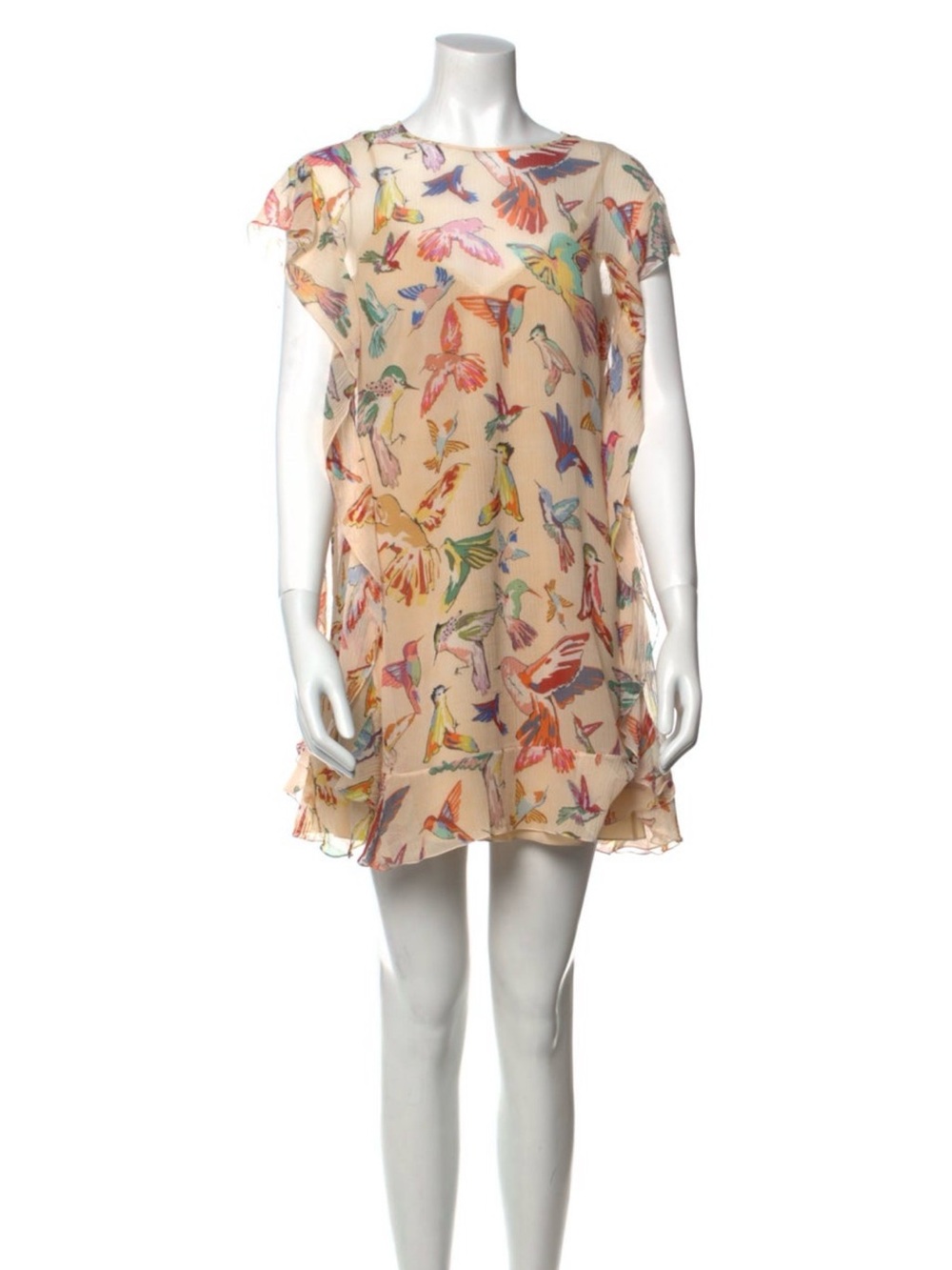Red Valentino Silk Mini Dress (US 4)